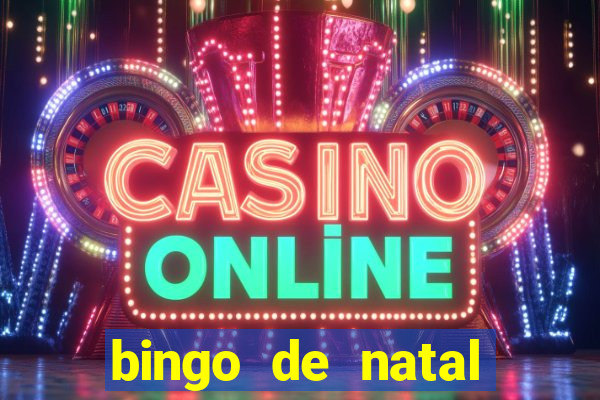 bingo de natal para imprimir gratis